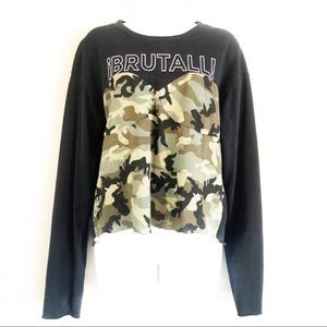 Zara Graphic Camo | Brutal Lightweight Sweatshirt